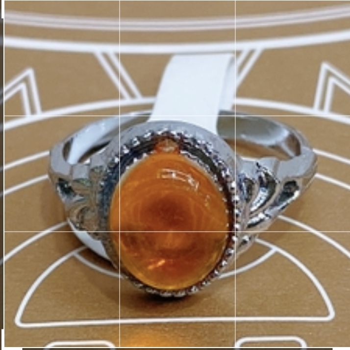 电镀古银10x14粘桔色球面仿古流行时尚百搭女士