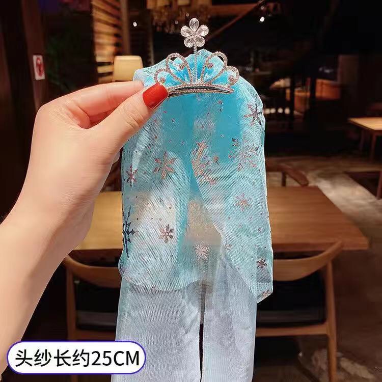 Frozen Little Flower Hairpin Elsa Little Princess Cartoon Fashion Hairpin Little Girl Cute Hair Clip Children's Headwear Hair Card Hairpin Hairpin Headwear Aushoni 037 Offer Direct Supply