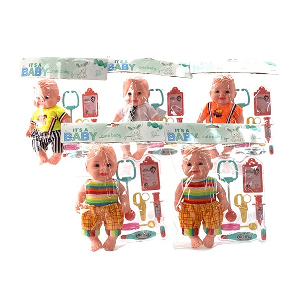 A variety of vinyl simulation doll strap accessories [English packaging]