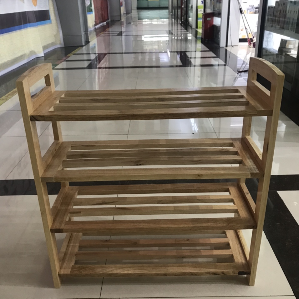 Oak Three Level Bookshelves