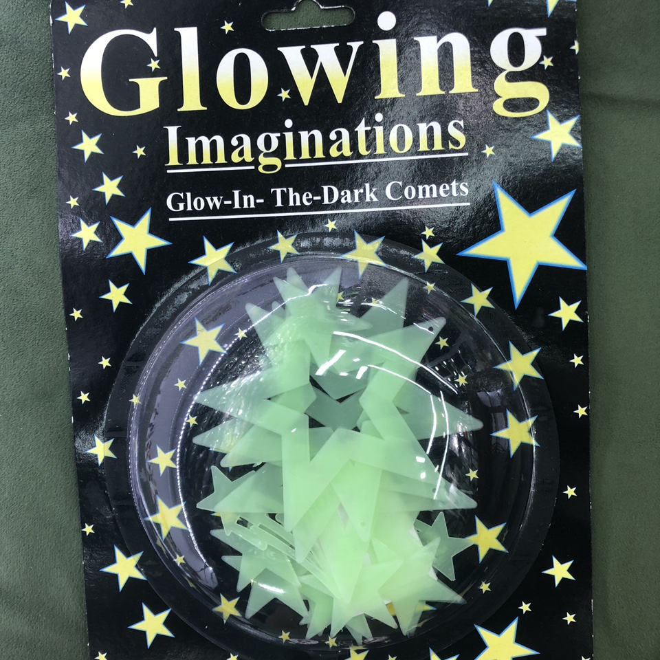 圆吸卡彩色夜光贴片10