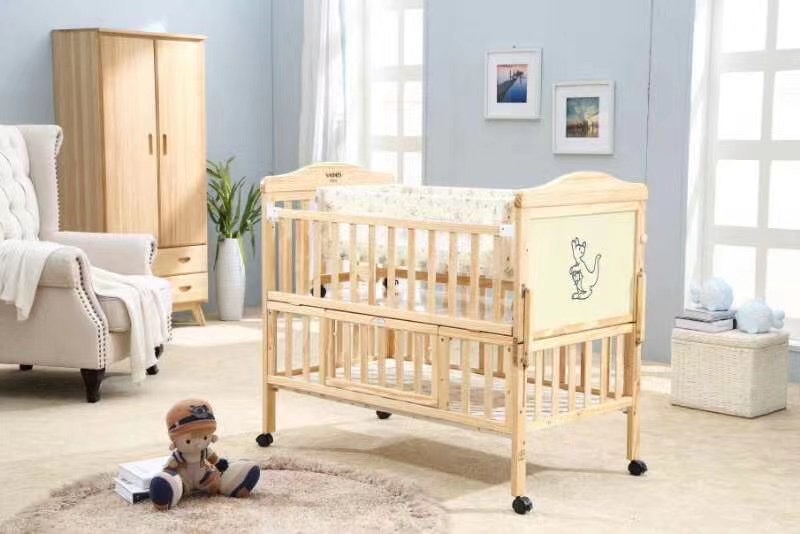 实木童床 儿童床 童车产品图