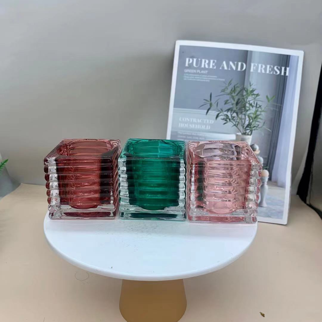 Glass candle jar 001
