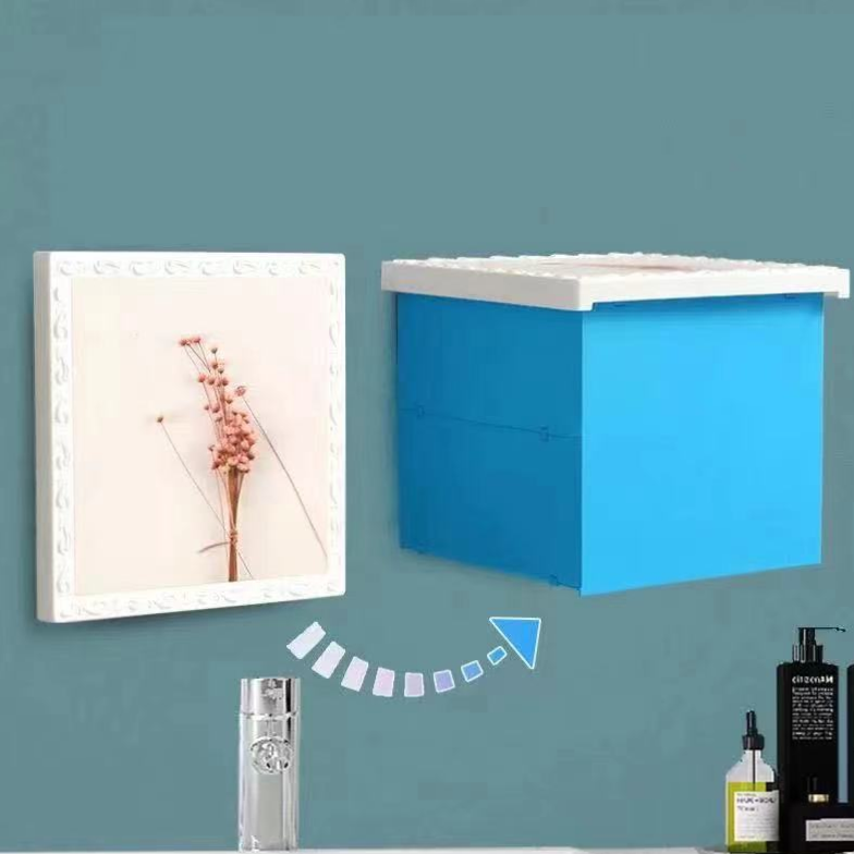 卫生间折叠收纳筐壁画可折叠收纳箱Storage box