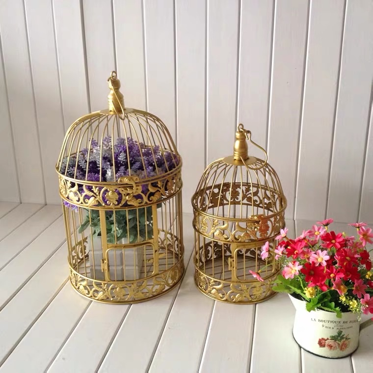 Iron Wedding Bird Cage Wedding Decoration Decoration Bird Cage details Picture