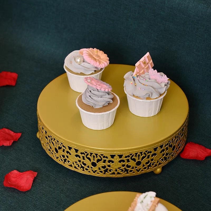 Iron Cake Stand Multi-Plate Cake Stand Wedding Layout Cake Plate details Picture