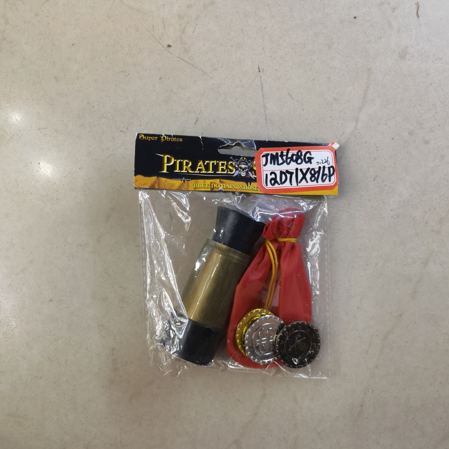 Halloween costume accessories party. Pirate 309