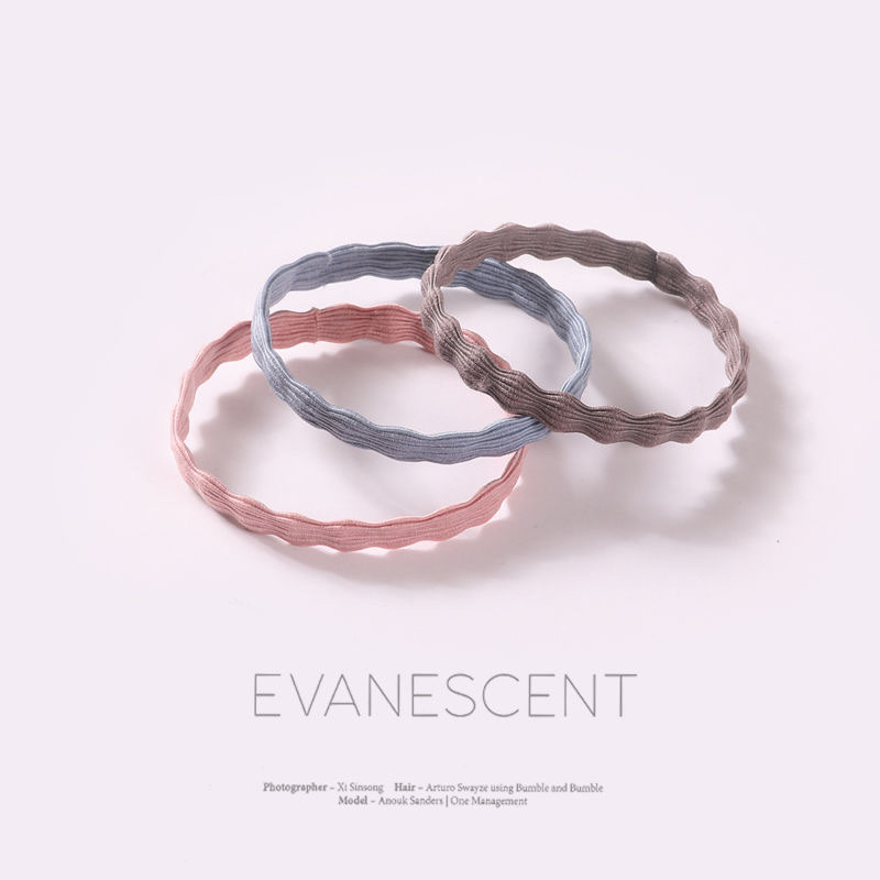 【 30-piece set 】 Ultra-simple, high-elasticity hair band tie, fresh and stylish hair band, versatile hair rope, ponytail bun head cover details Picture