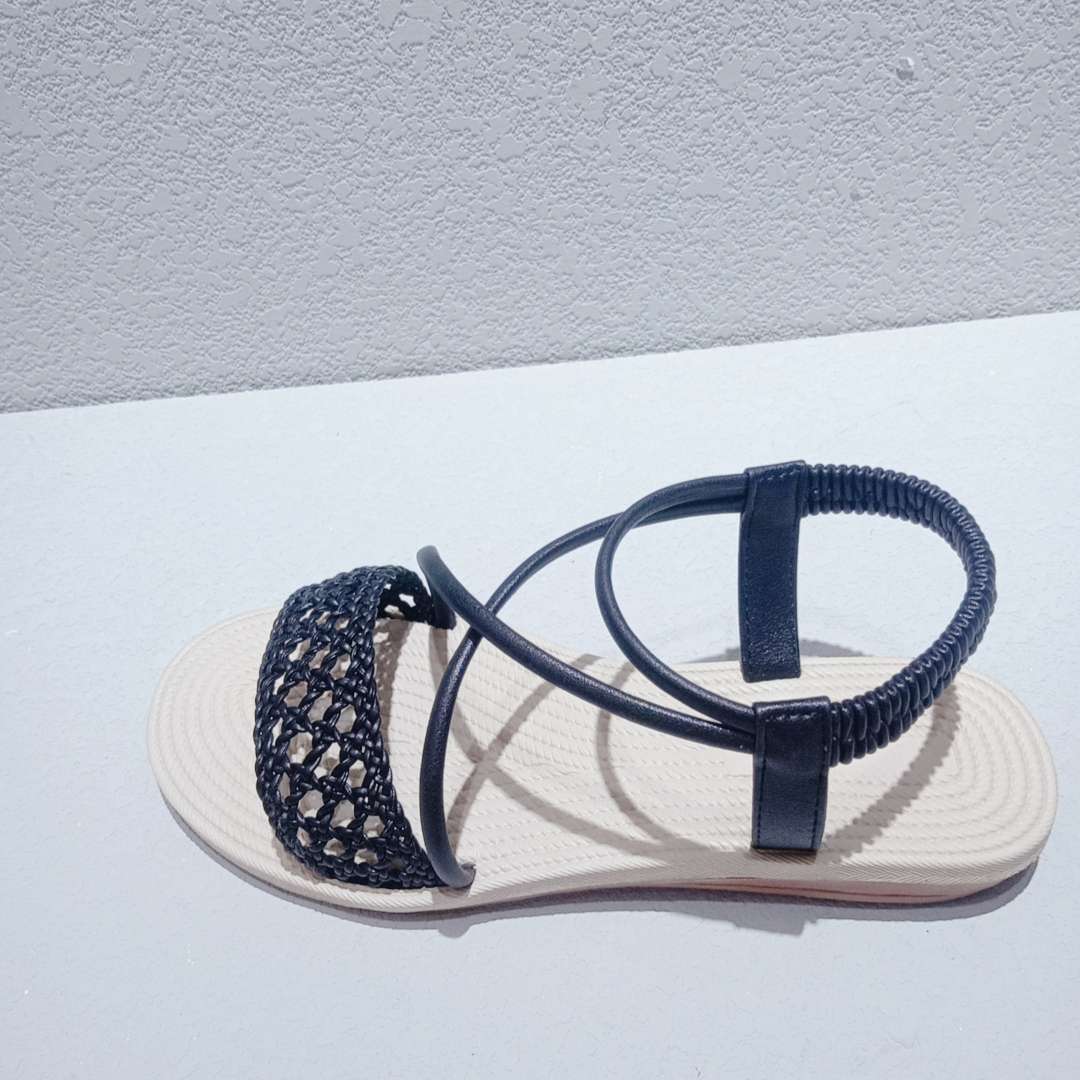 Students wear flat women's sandals details Picture