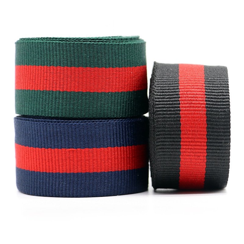 4cm Polyester 2 yarn-dyed ribbon 78#