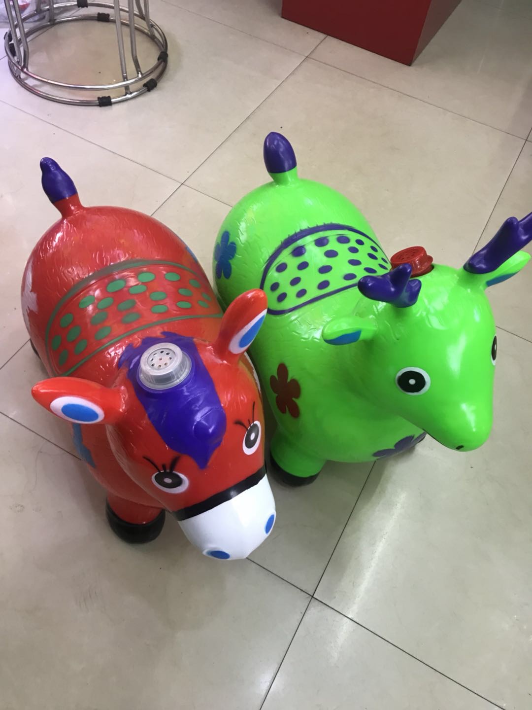 儿童充气玩具跳跳摇摇动物宝宝室内外休闲橡胶玩具详情图8