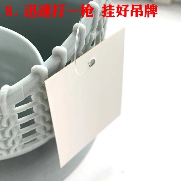 Nationwide free shipping. The mother and child buckle ring tool, ring-shaped rubber needle tag gun, uses a special hand-threading needle. The hand-threading tag gun can increase work efficiency by 3 to 5 times and is covered by warranty and repair pic 9