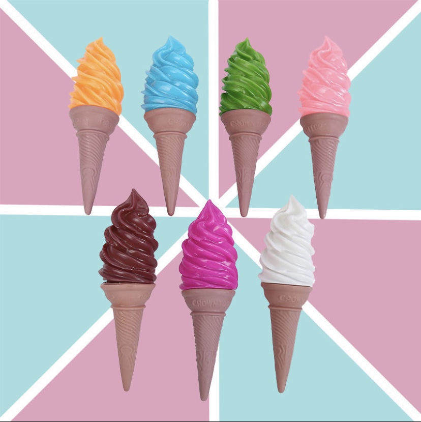 火炬冰淇淋模型拍照道具图