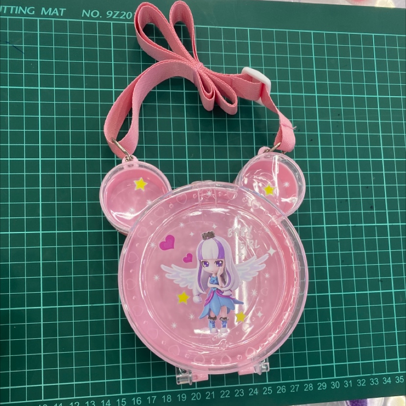 Square organizer box backpack cartoon Minnie little girl