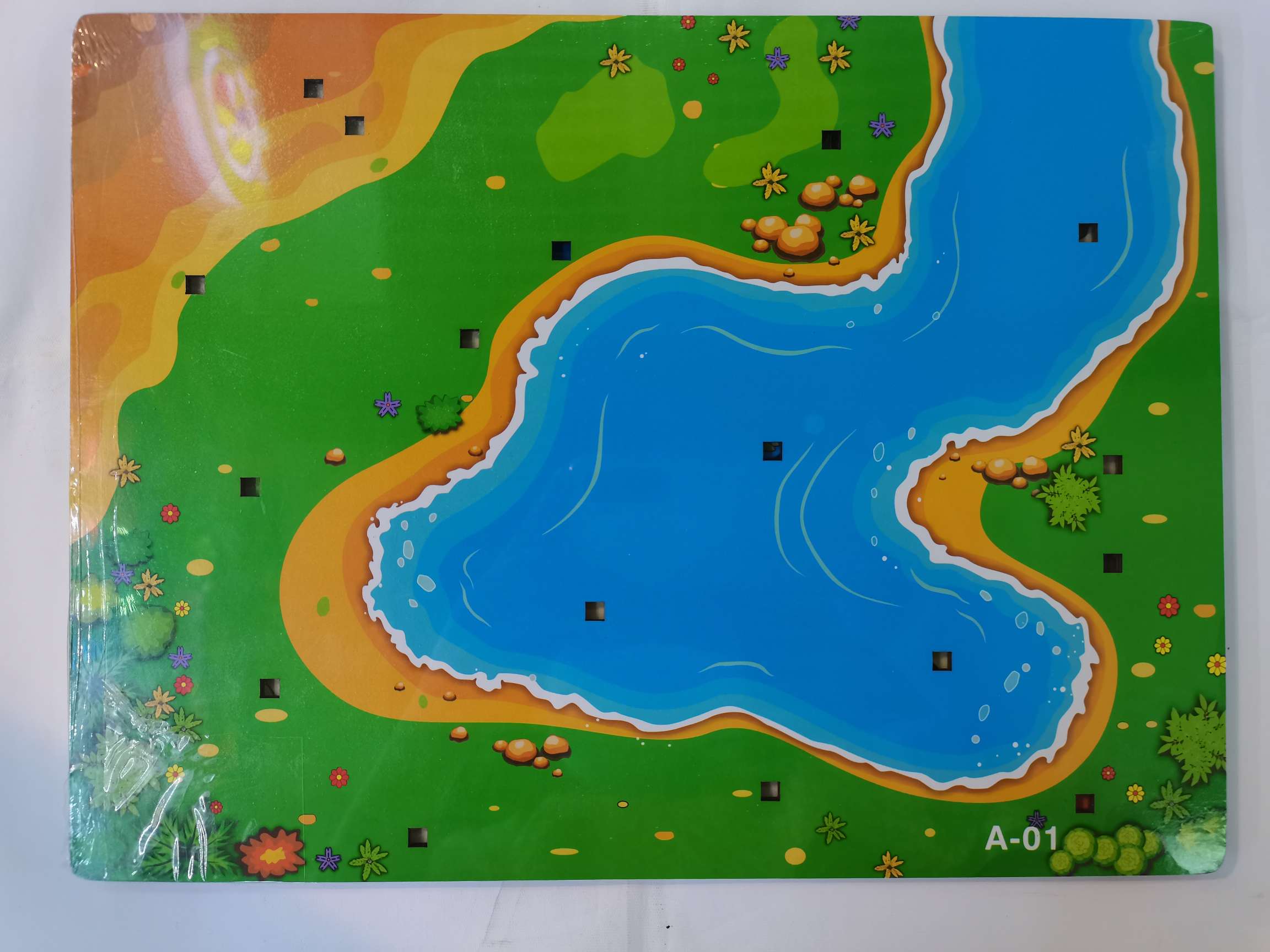 Montessori Early Education Intelligence Scene Dinosaur Puzzle A-01 Specification image
