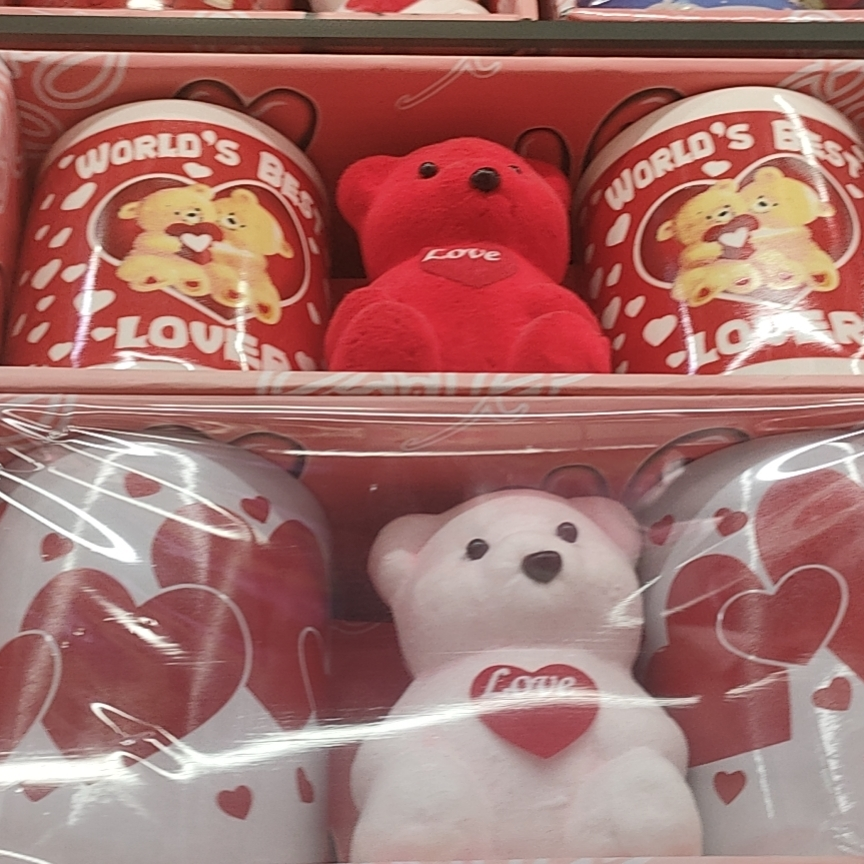 Ten cups of Foam Bear