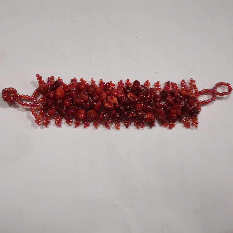 网红爆款，天然石头手工穿珠手链52图