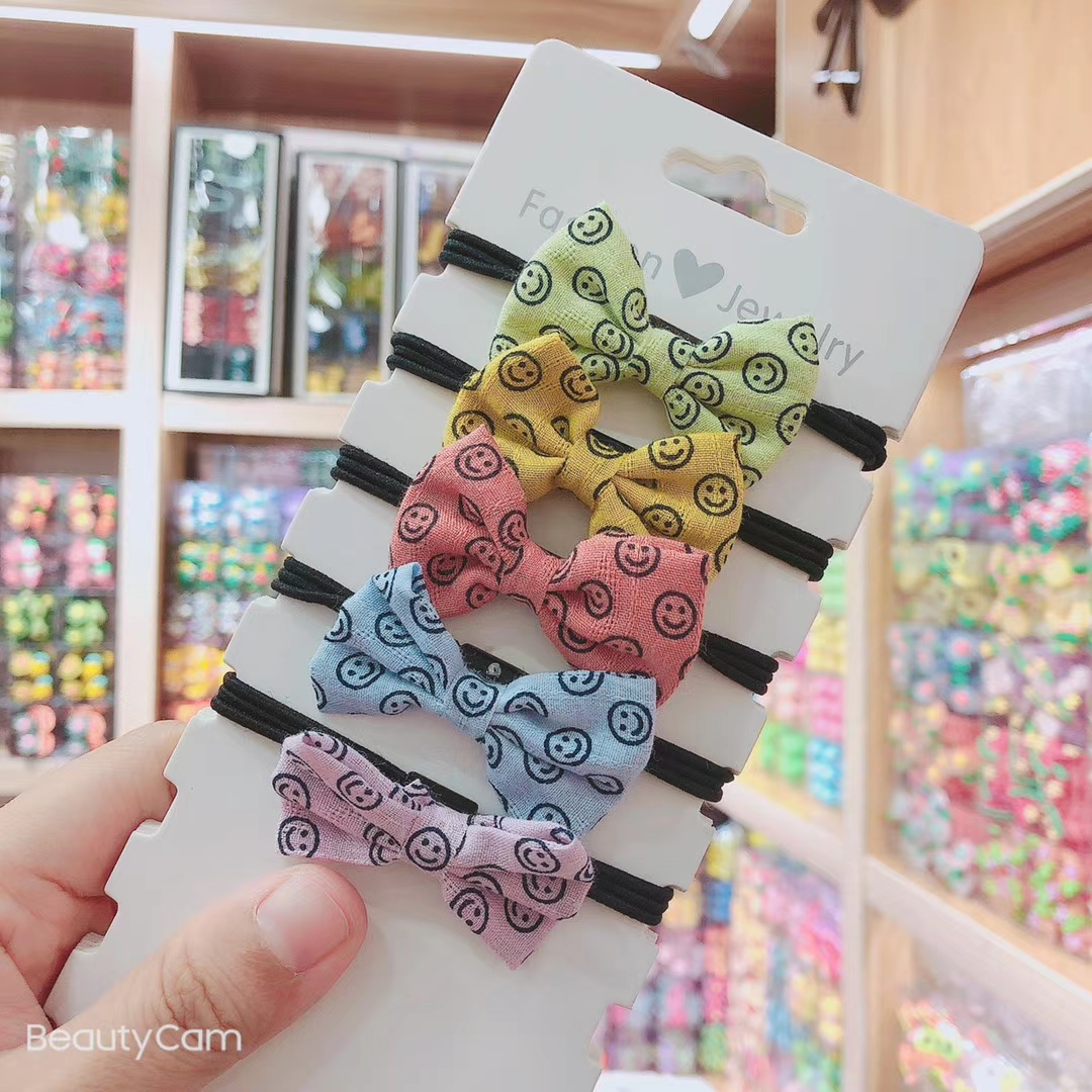 Korean version new leather band bestseller, four-leaf clover hair tie, alloy hair accessory, hair band for women, Mifel 004 Specification image