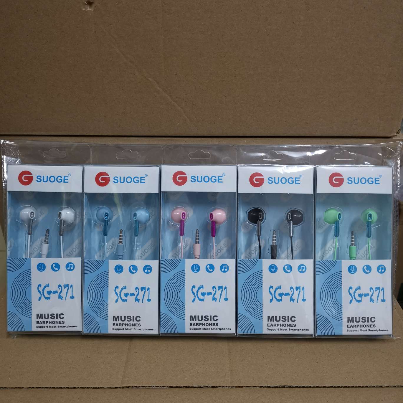 Guangdong Sogo headphones, mobile phone headphones series Application Scenario