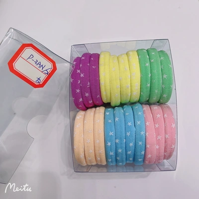 20 cans of towel ring head rope female simple high elastic hair ring durable headdress rubber band thumbnail