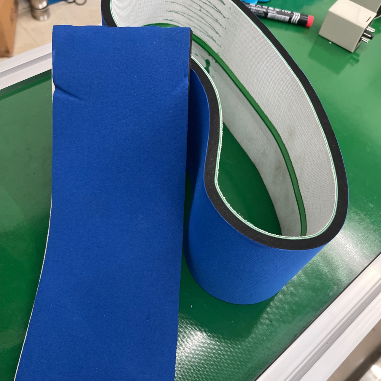 Labeling machine round bottle roll label blue belt /1 set of Guangxin Packaging Machinery Equipment physical old store, good quality and favorable price