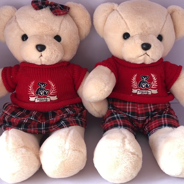 Couple plush toy doll