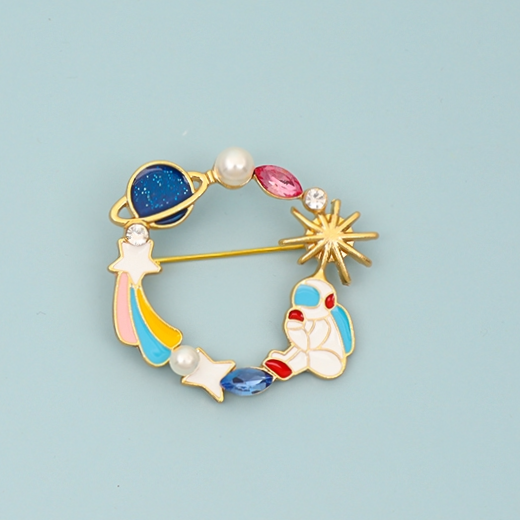 Planet World Pin
