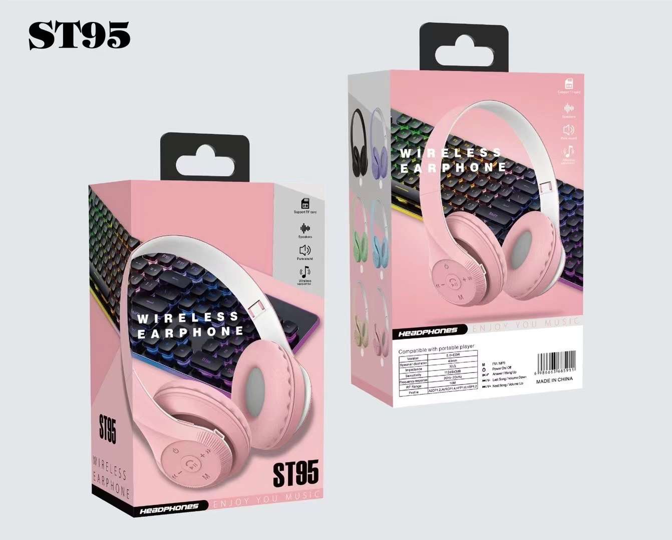 Guangdong Sogo headphones, over-ear Bluetooth Item Picture