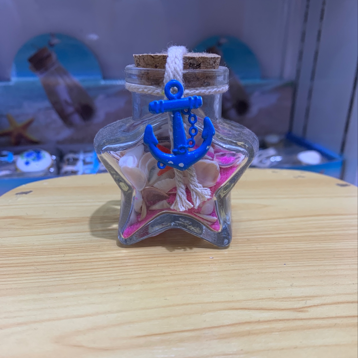 Huazhen Craft Glass bottles, message bottles, five-star bottles, 9 handicrafts, gifts, ornaments, tourist souvenirs, factory direct sales details Picture