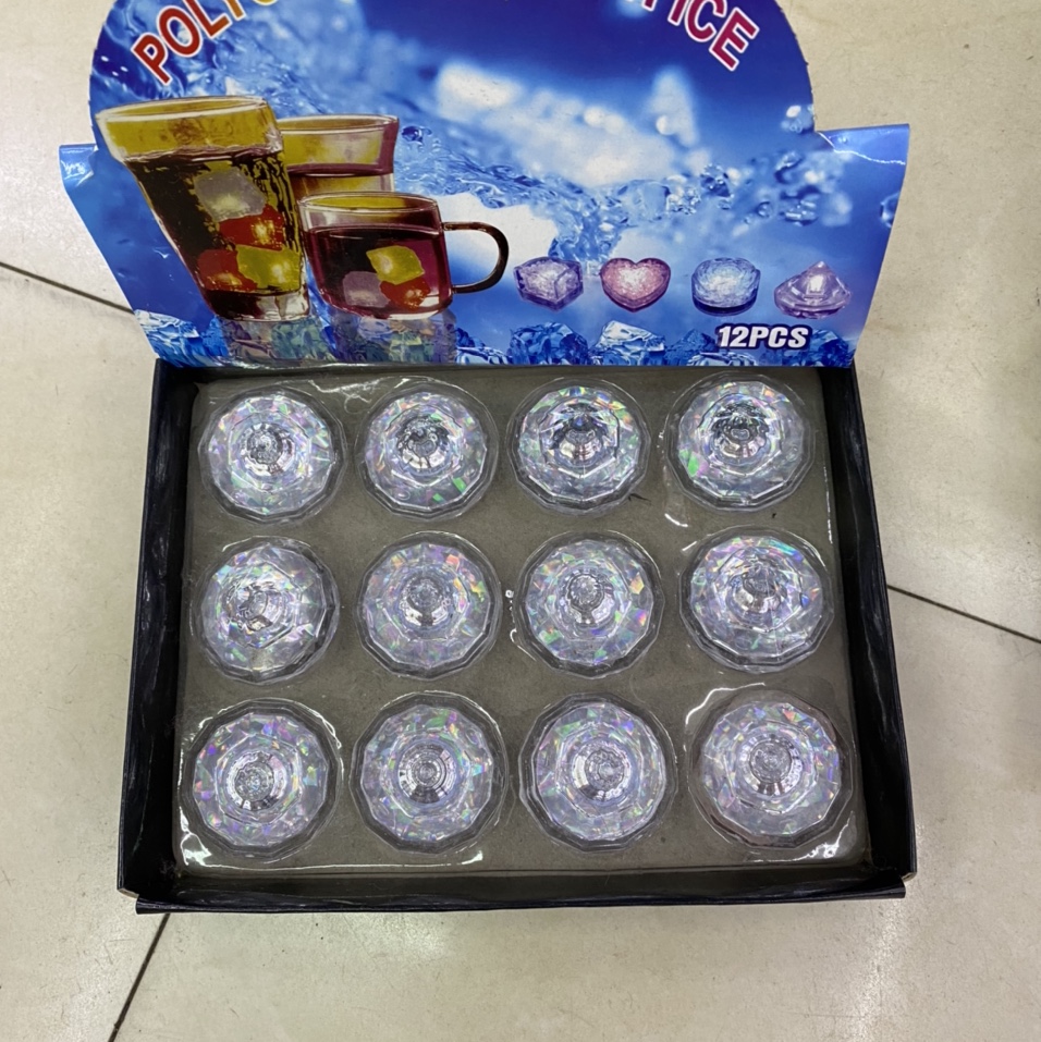Diamond waterproof ice cube