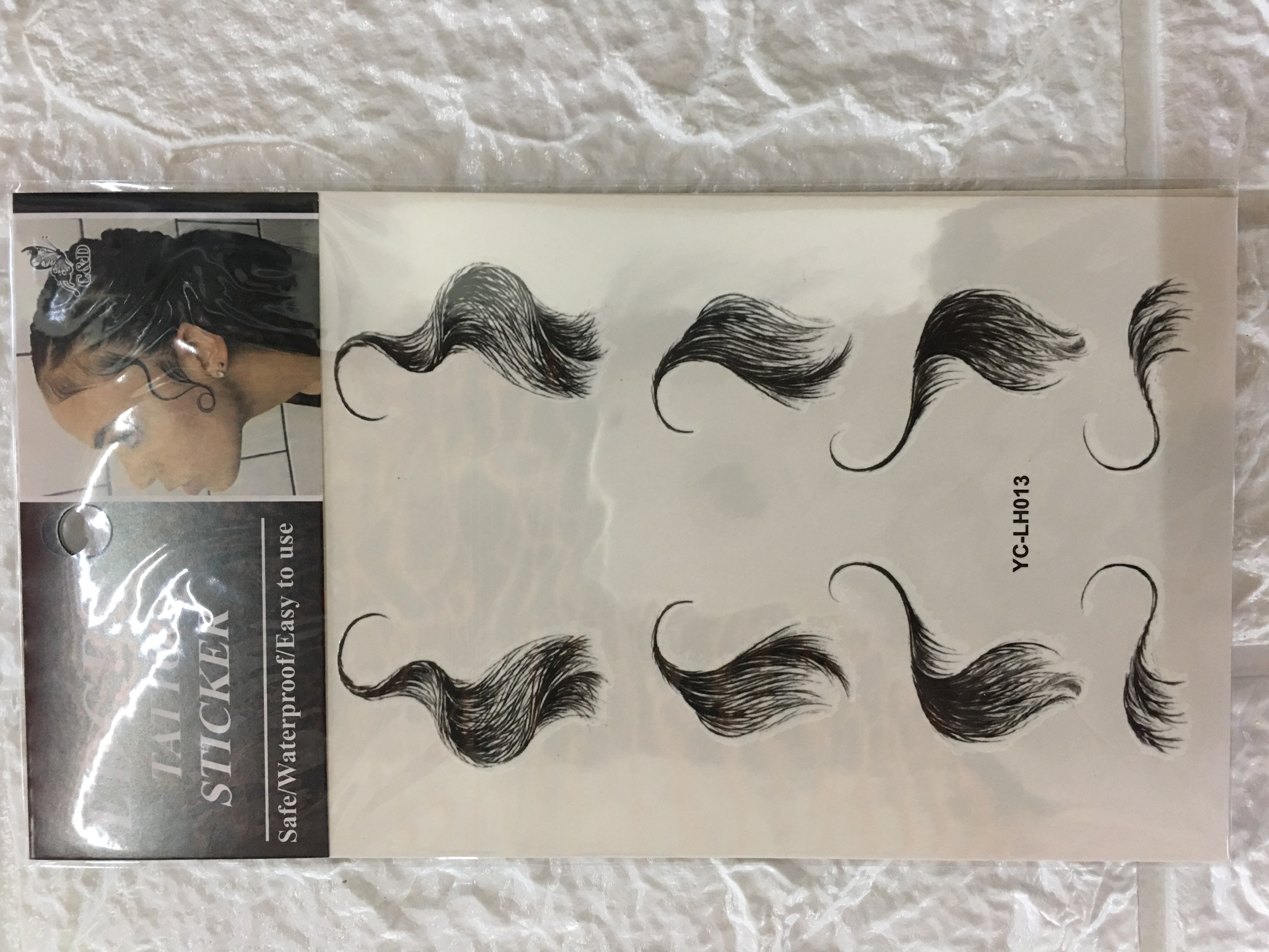 Tattoo bangs Patch -2 Item Picture