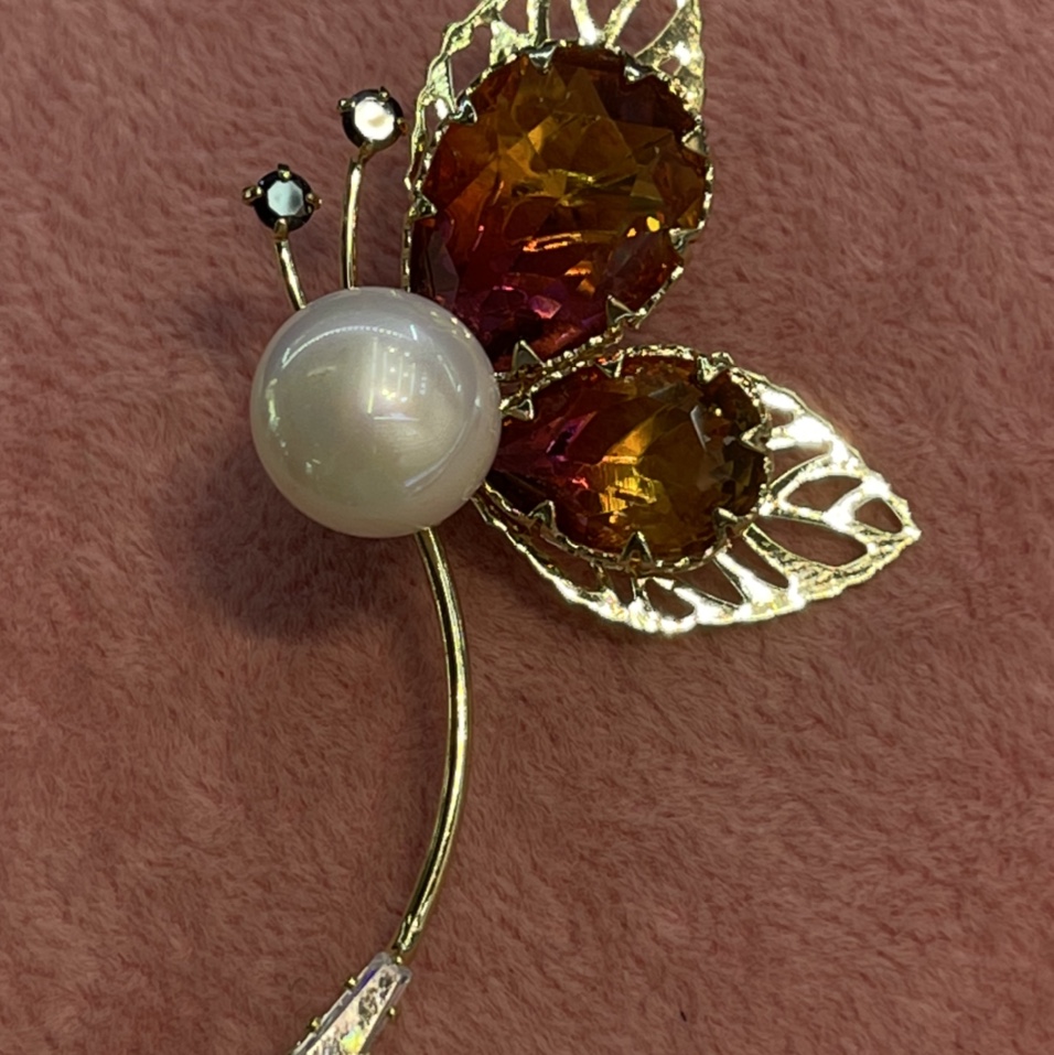 Dragonfly Brooch Everything upscale fashion trend Pearl Luxury Accessory 3