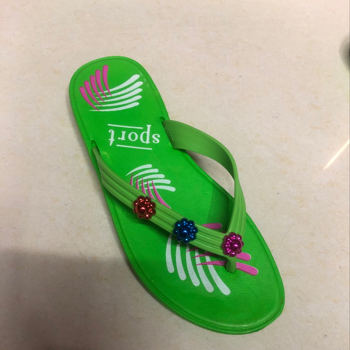 Summer flip-flops for women