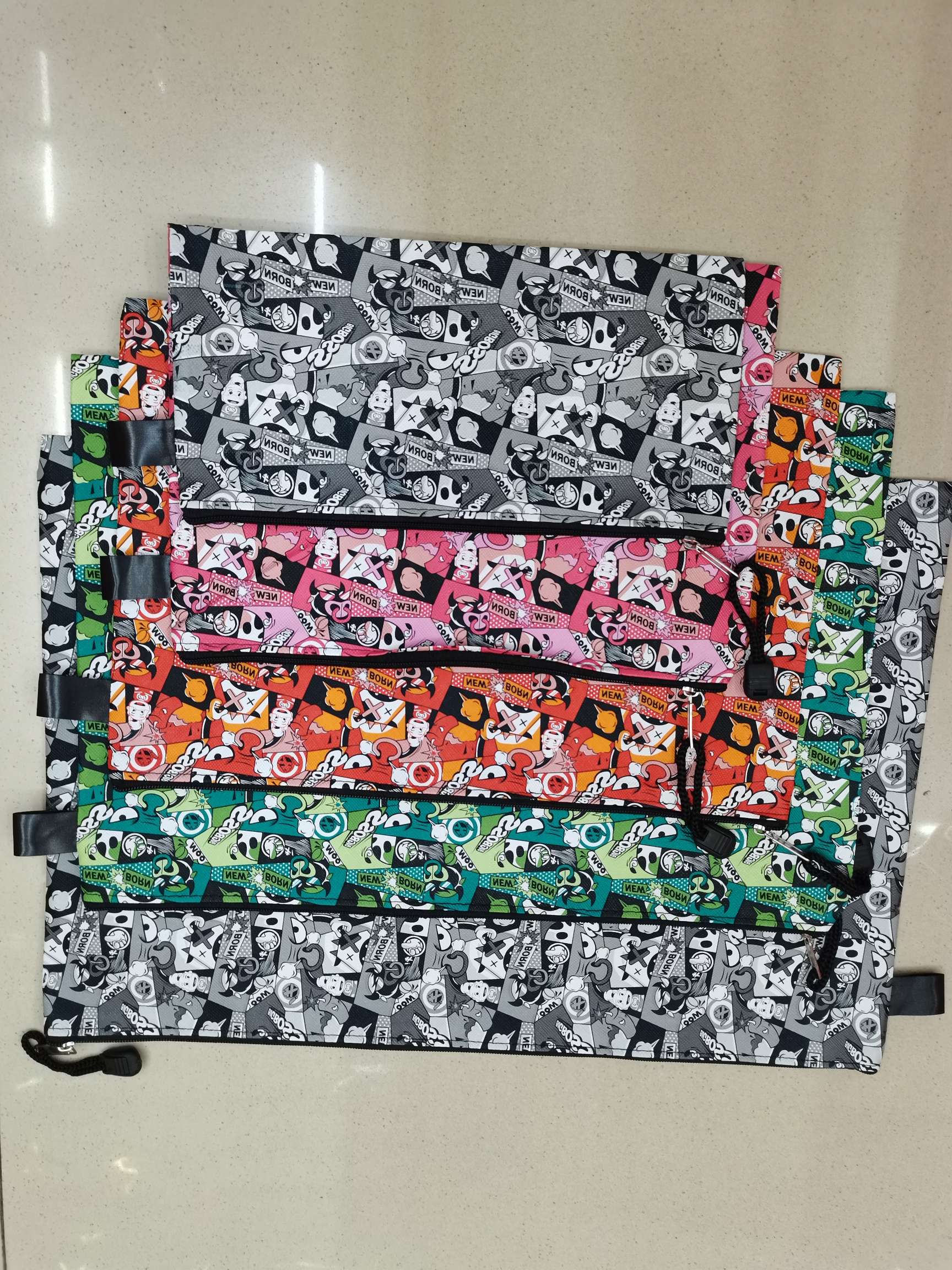 Patterned file bag detail image 17