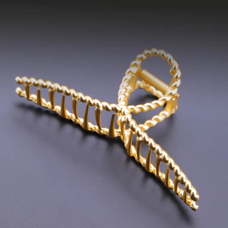 Twist big grab clip hair clip
