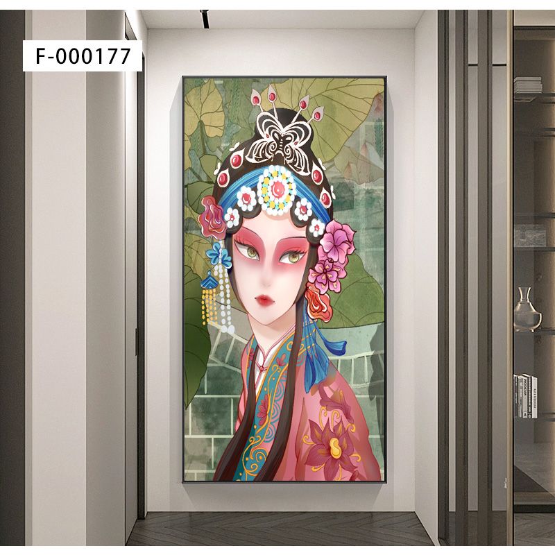 铝合金晶瓷晶贝美女系列玄关画1️⃣详情图3