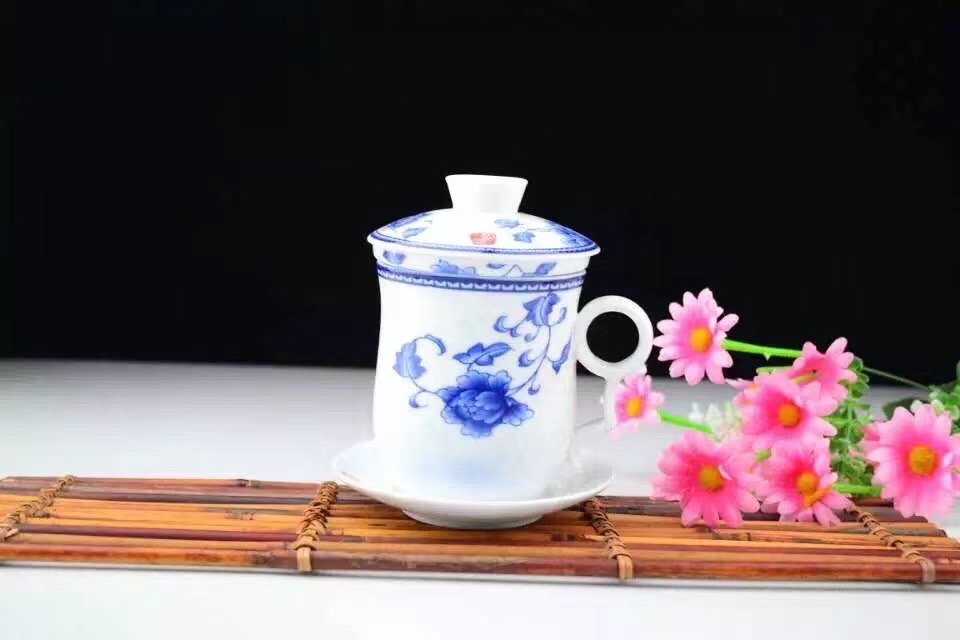 四件杯 青花产品图