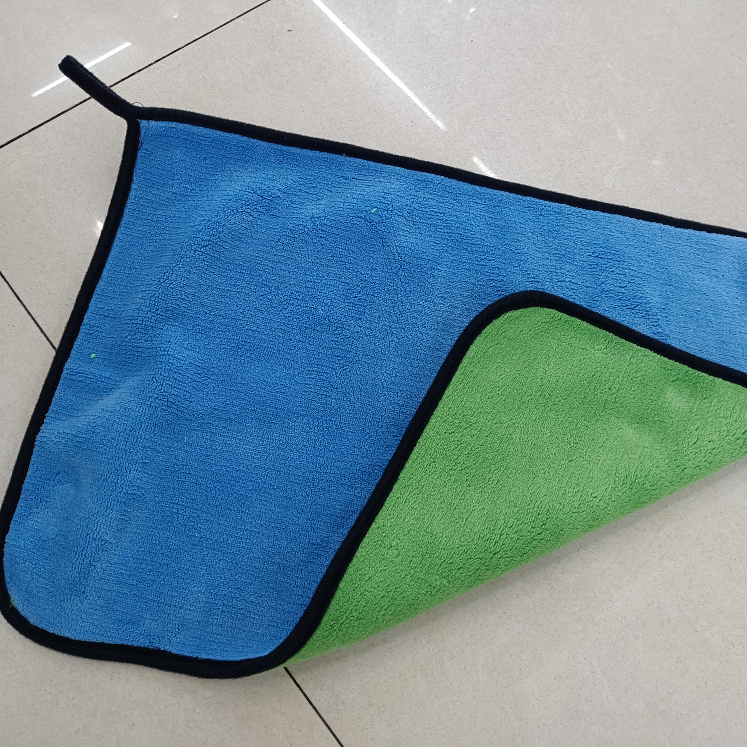 厂家直销国勇清洁球，双面绒蓝绿