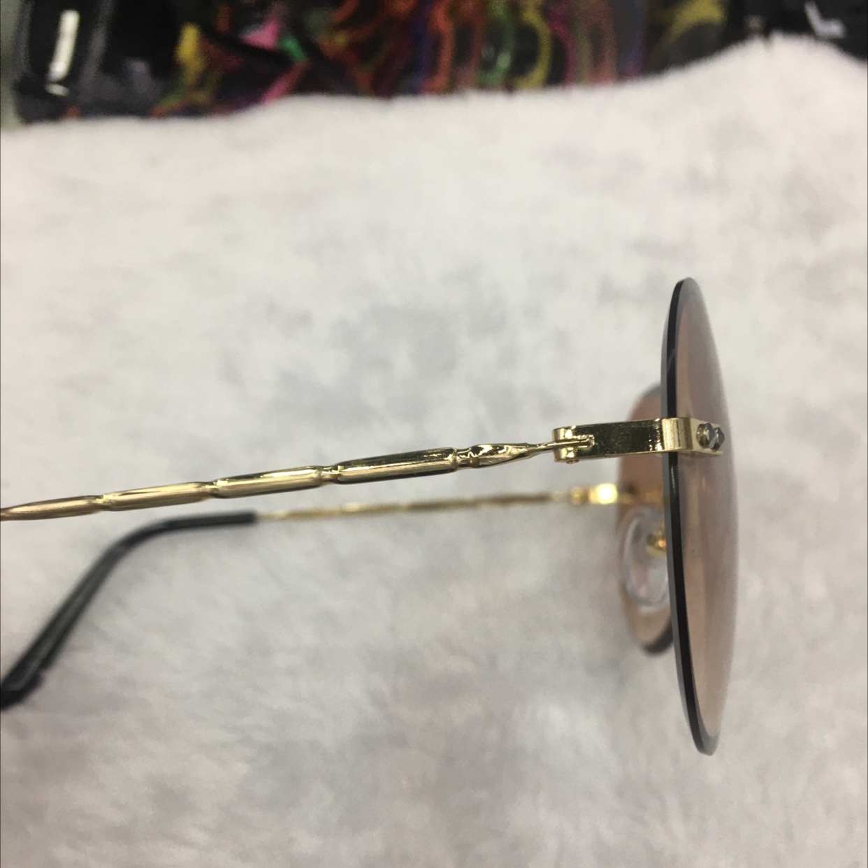 3026 types of frameless trimmed sunglasses for both men and women, trendy and fashionable detail image 2