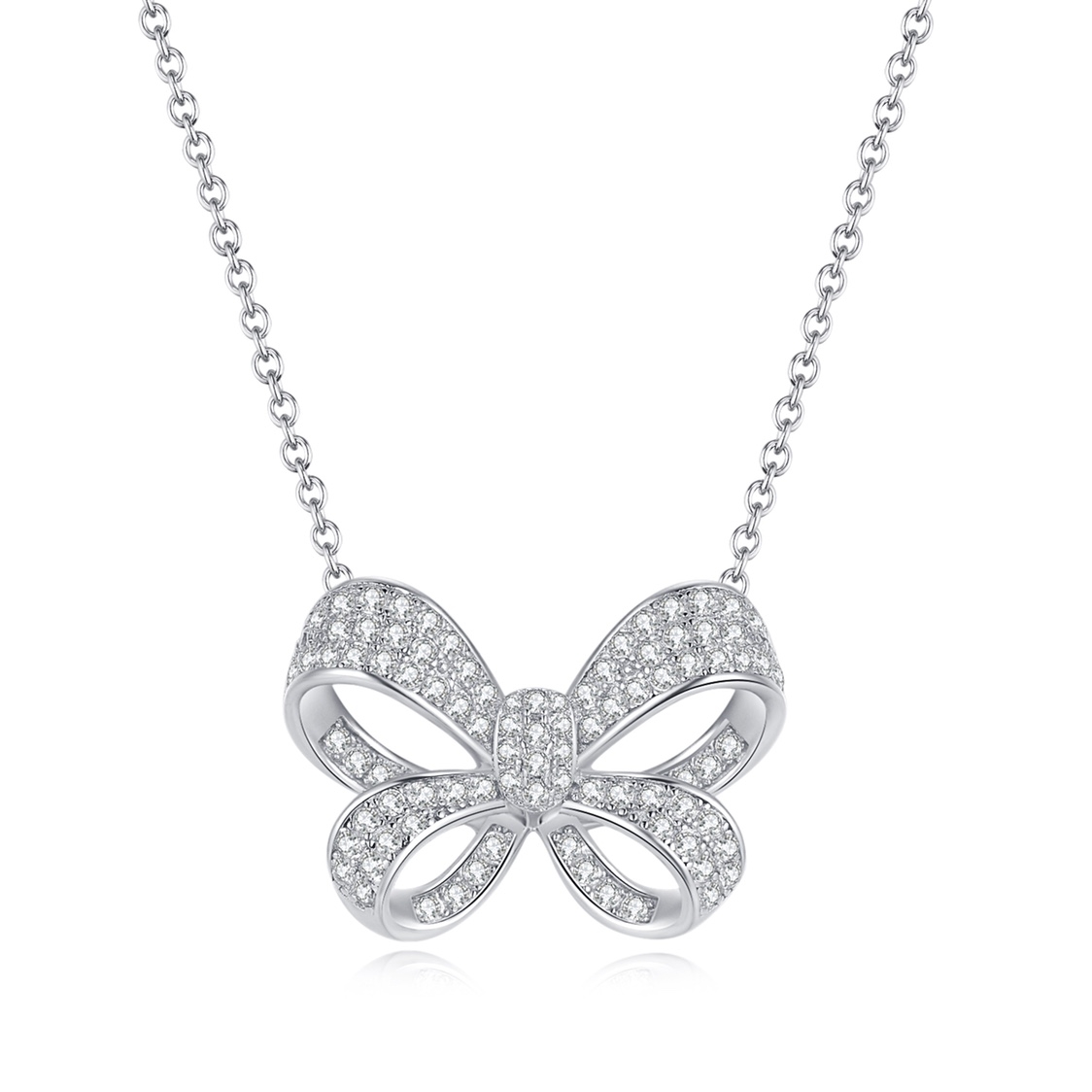 A sweet gift from a niche designer, a versatile and personalized bow necklace for Internet celebrities details Picture