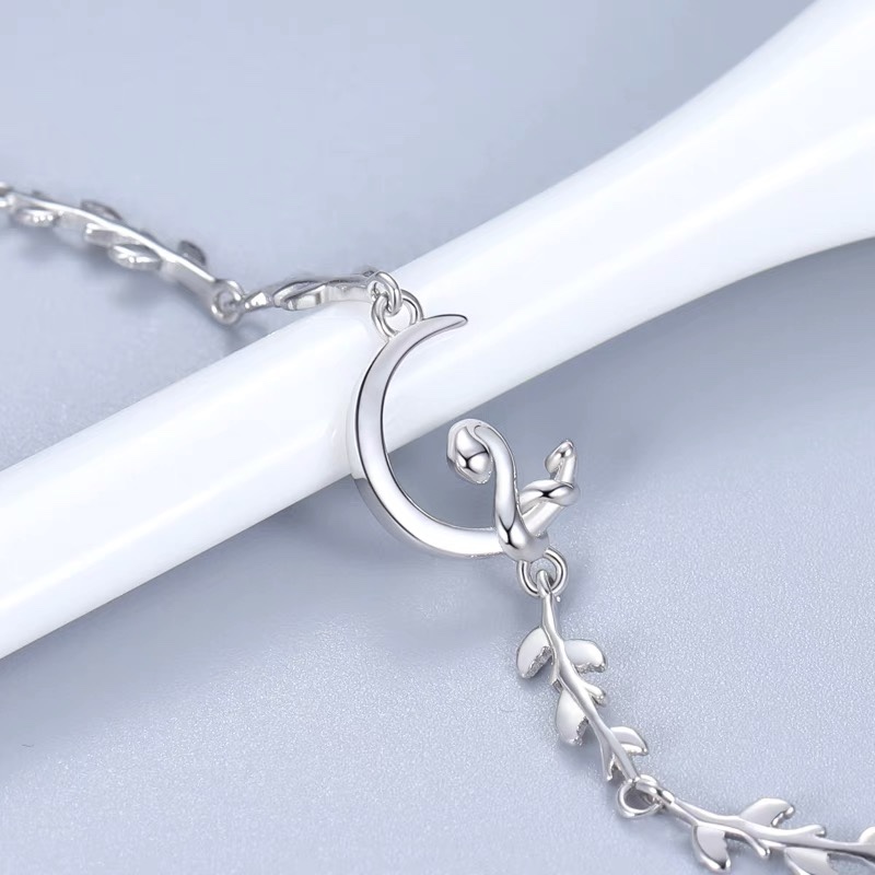 Moon snake bracelet