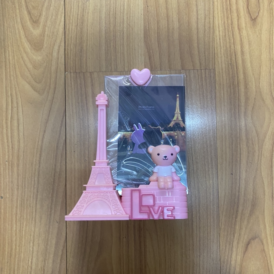 粉色love相框