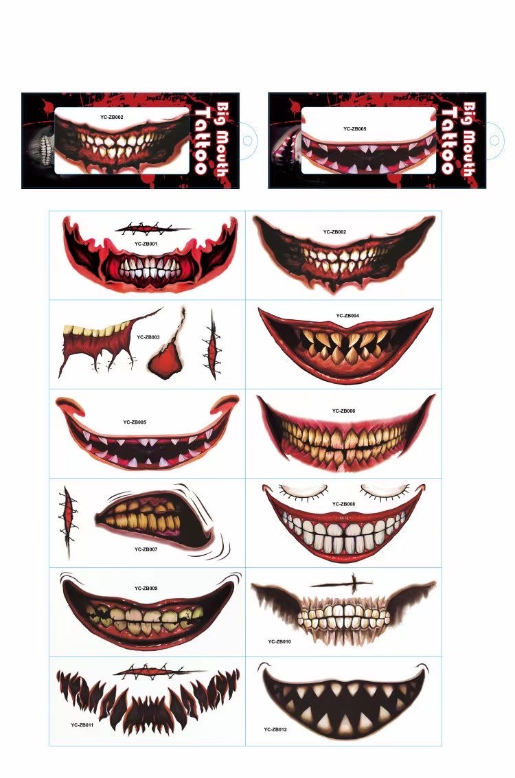 Tattoo sticker -12 Item Picture