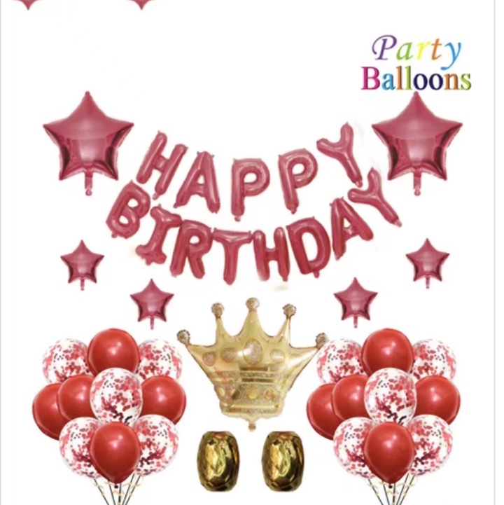 The birthday suit is very red