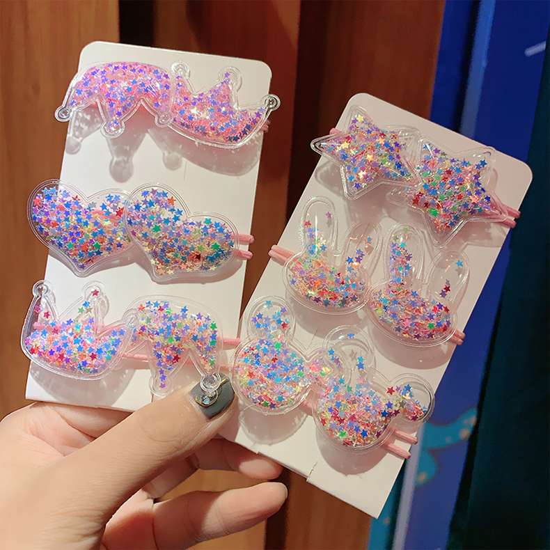 儿童发箍网红可爱女童猫耳朵皇冠头箍小宝宝流沙发卡头饰不伤发饰59详情图3