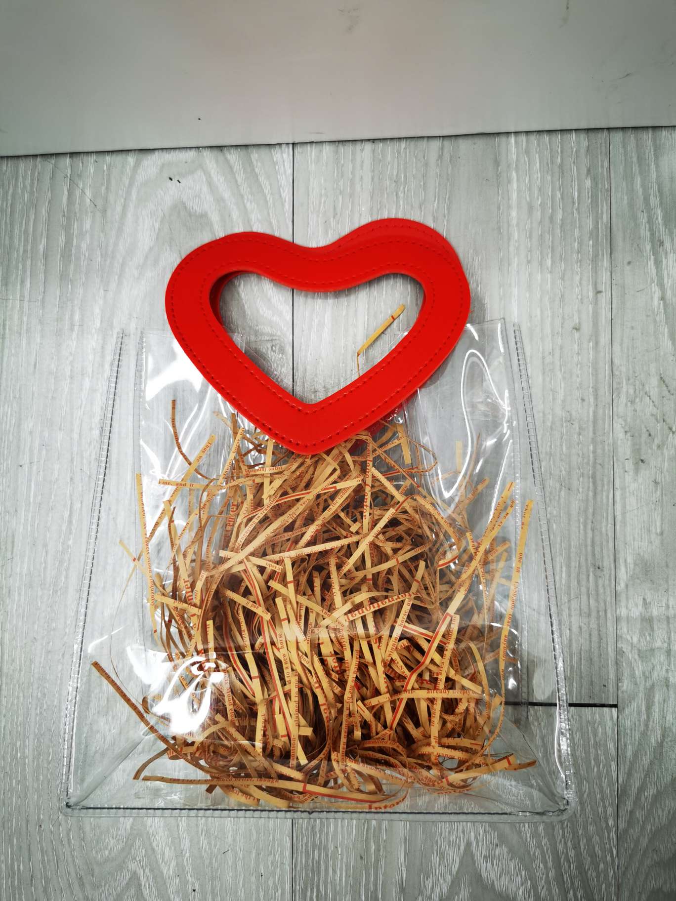 Eco-friendly pvc transparent gift bags Item Picture
