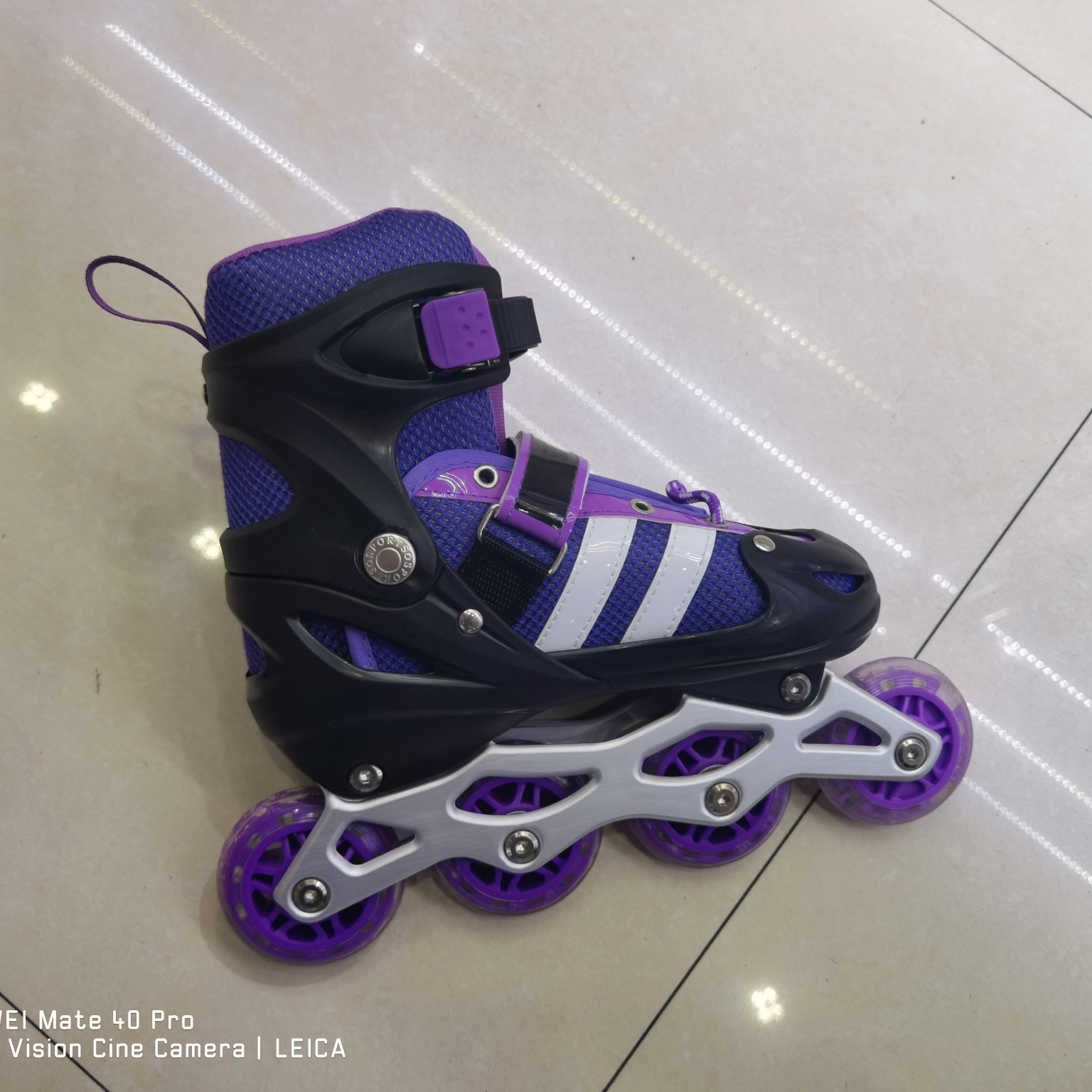 131儿童紫色溜冰鞋紫色溜冰鞋紫色溜冰鞋详情图1