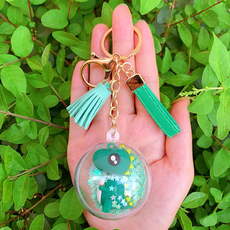 创意可爱KT猫钥匙扣挂件女简约流苏皮绳钥匙链女学生包包挂件饰品详情图2