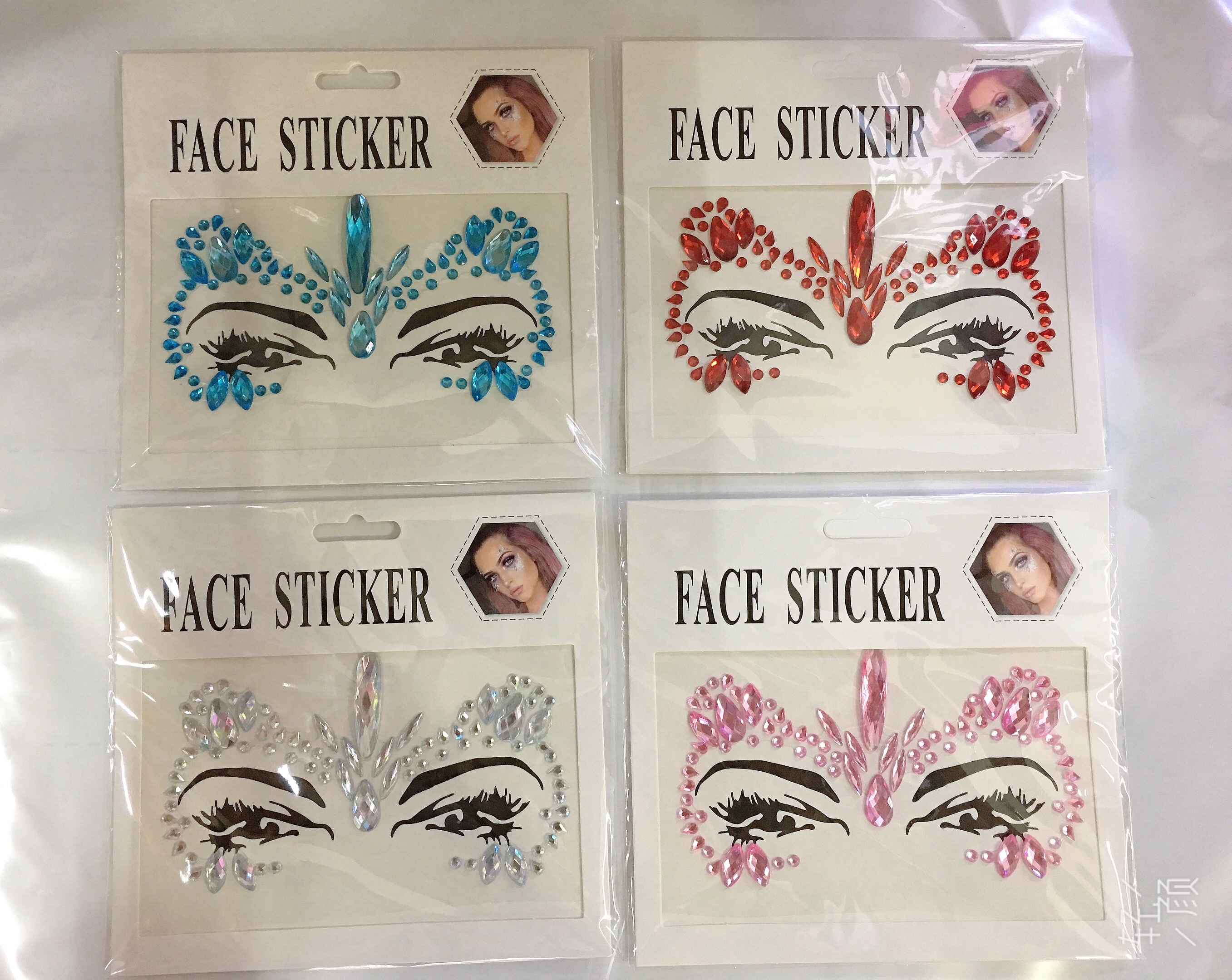 压克立脸贴-14白底实物图