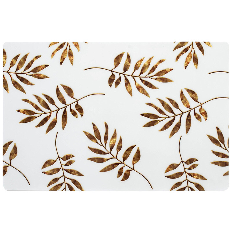 European-style 30*45 rectangular eco-friendly PVC placemats, heat-resistant and heat-insulating table MATS, steak plate MATS detail image 4